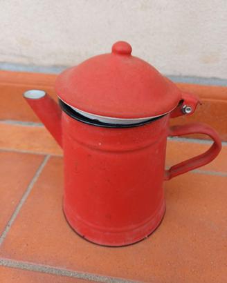 Caffettiera smaltata vintage