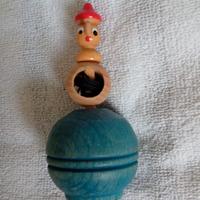Pinocchio trottola di legno