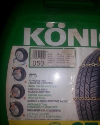 Catene neve per auto, furgone, camper