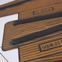 Tappetino pedana Vespa 50 bicolore