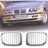 GRIGLIA BMW E46 BERLINA 98-01 COMPACT 00-05 CROMO
