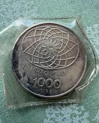 1000 lire argento