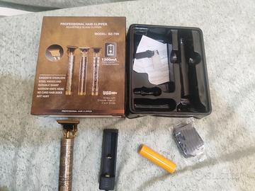 rasoio elettrico con batteria 