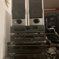 Impianto stereo completo technics