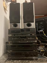 Impianto stereo completo technics