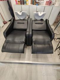 lavaggio poltrona parrucchieri 