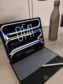 IPAD PRO M4 13” + Apple pencil + cover tastiera