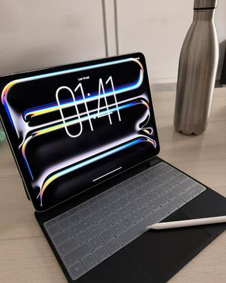 IPAD PRO M4 13” + Apple pencil + cover tastiera