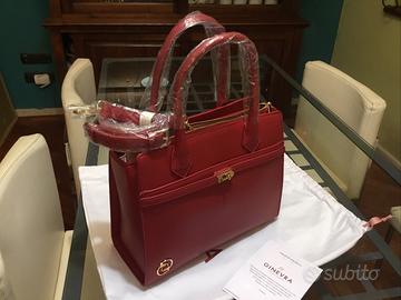 Borsa rossa mod. Kelly nuova con etichetta