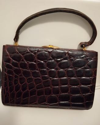 Borsa in vero cocodrillo