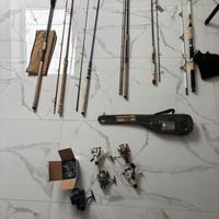 Canne da pesca e mulinelli professionali