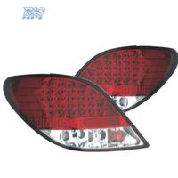 FANALI PER PEUGEOT 207 06-12 LED ROSSO CROMATO