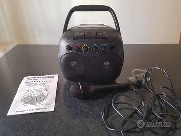 Karaoke Brionvega del Mulino Bianco vintage