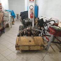Motocoltivatore Lombardini LDA 100 Con carrello