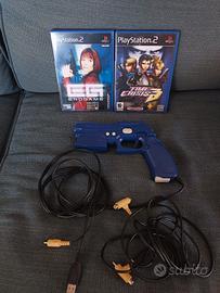 ps2 pistola originale e giochi 