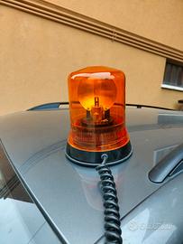 Lampeggiante Arancione Magnetico PLASTAR - 12V (Ma