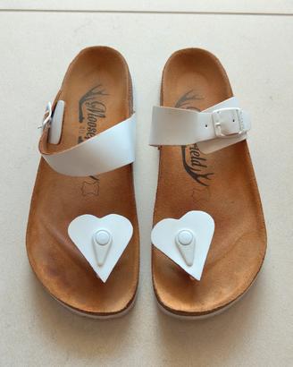 Moosefield Sandali (EU 40) - Bianco