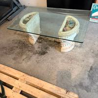 TAVOLO DA SALA IN VETRO