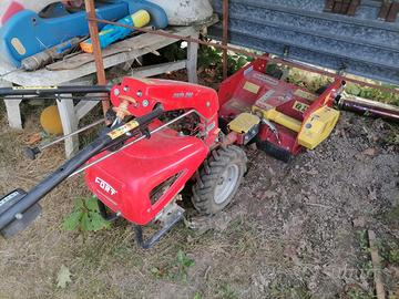 Motocoltivatore fresa e trincia