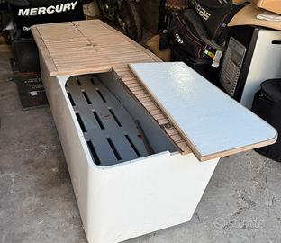 Gavone Cassapanca nautica per pozzetto yacht