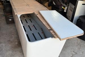 Gavone Cassapanca nautica per pozzetto yacht