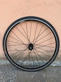 ruota completa bici da corsa 24" ant