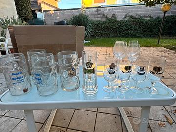 Boccali birra/calici