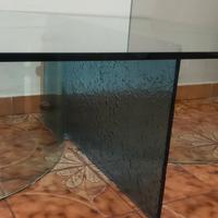 tavolino in vetro 
