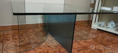 tavolino in vetro 