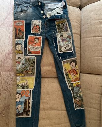 Jeans Dsquared Betty Boop