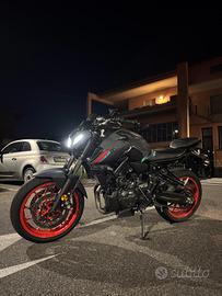 Yamaha MT-07 2021 - Depotenziata A2 - Scarico Mivv