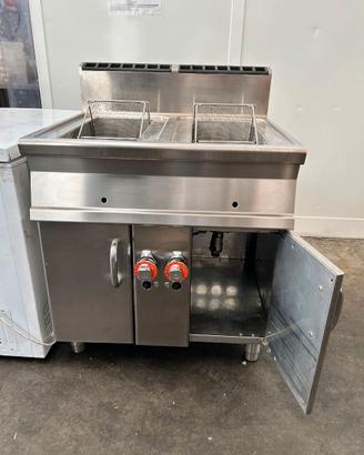 friggitrice a gas LOTUS 13lt x 2 vasche (26 litri)