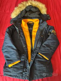 Parka Diesel bambino 3/4 anni 98cm blu