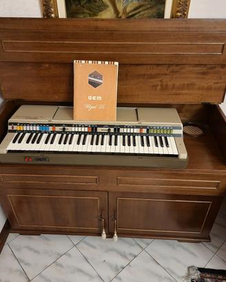 Organo GEM Sprinte con mobile in legno