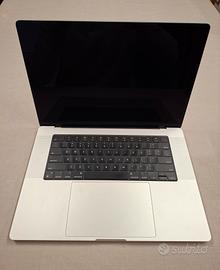 MacBook Pro 16” M1 16GB 1TB – QWERTY Inglese