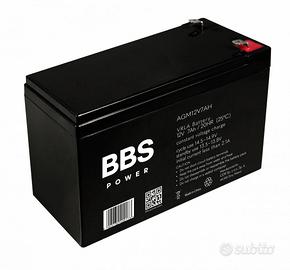 BBS Power AGM12V7AH VRLA AGM battery 12V 7Ah