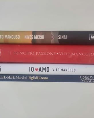 Lotto 4 libri Filosofia e Spiritualità Mancuso