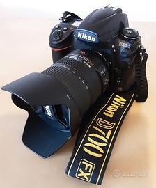 KIT COMPLETO NIKON D 700 (+FLASH e ACCESSORI)