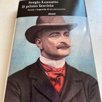 Libro Luzzatto Il primo fascista Nuovo