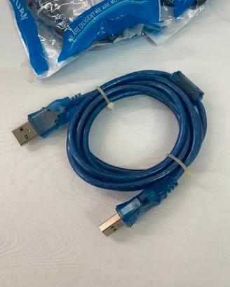 Cavo USB 1,5m Connettore Maschio Maschio