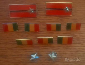 Stock 12 oggetti militaria 