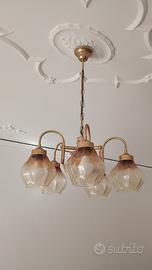 Lampadario a 5 bracci