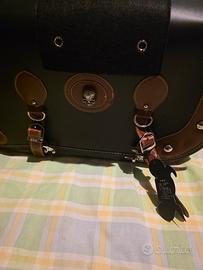 doppio borsone laterale moto