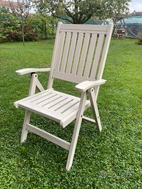 Sedie da giardino 4x