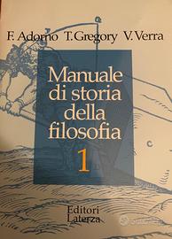 Manuale di Storia della Filosofia 3 volumi