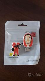 Pennetta usb  da 16 gb la casa di carta