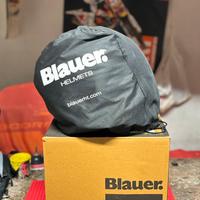 Casco jet blauer