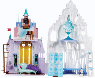 Castello e palazzo di ghiaccio di Frozen