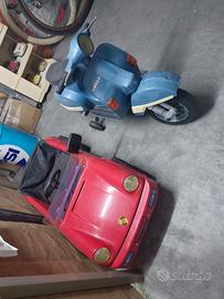 Vespa peg perego e porsche biemme
