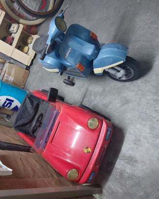 Vespa peg perego e porsche biemme